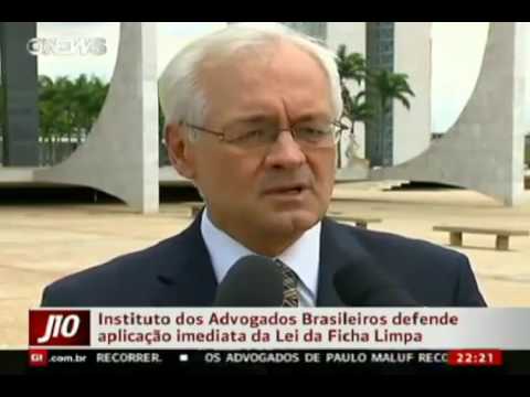 Fernando Fragoso’s interview with GloboNews regarding the Clean Slate Law