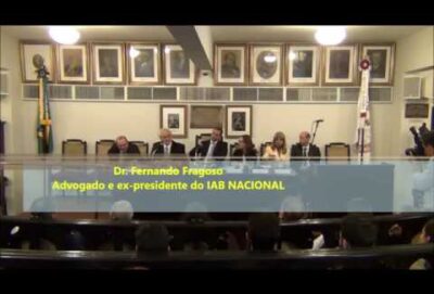 “Public pressure on the Supreme Court is something unimaginable,” says Fernando Fragoso, in a tribute to Sebastião Reis.