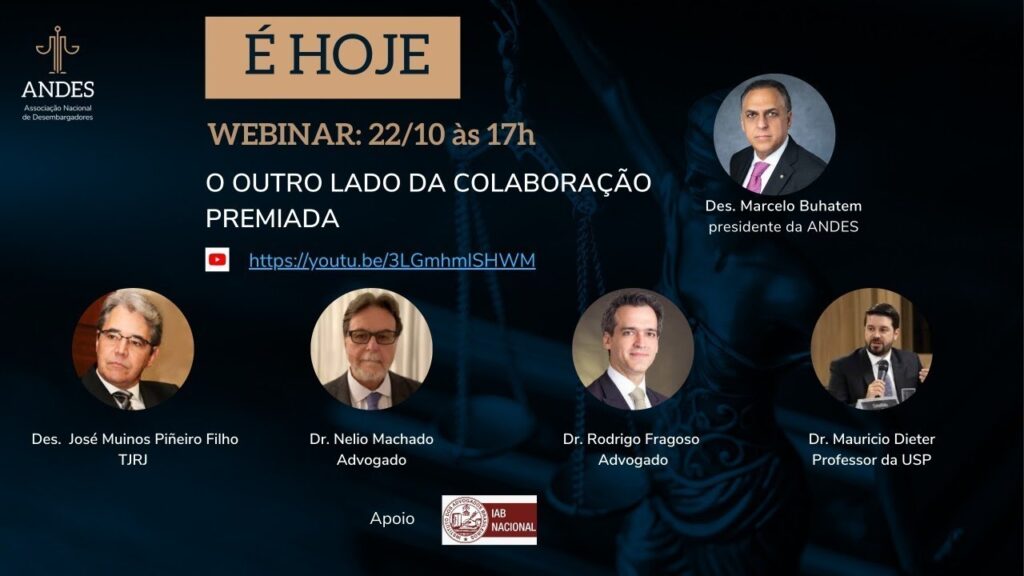 Webinar: O Outro Lado da Colaboração Premiada