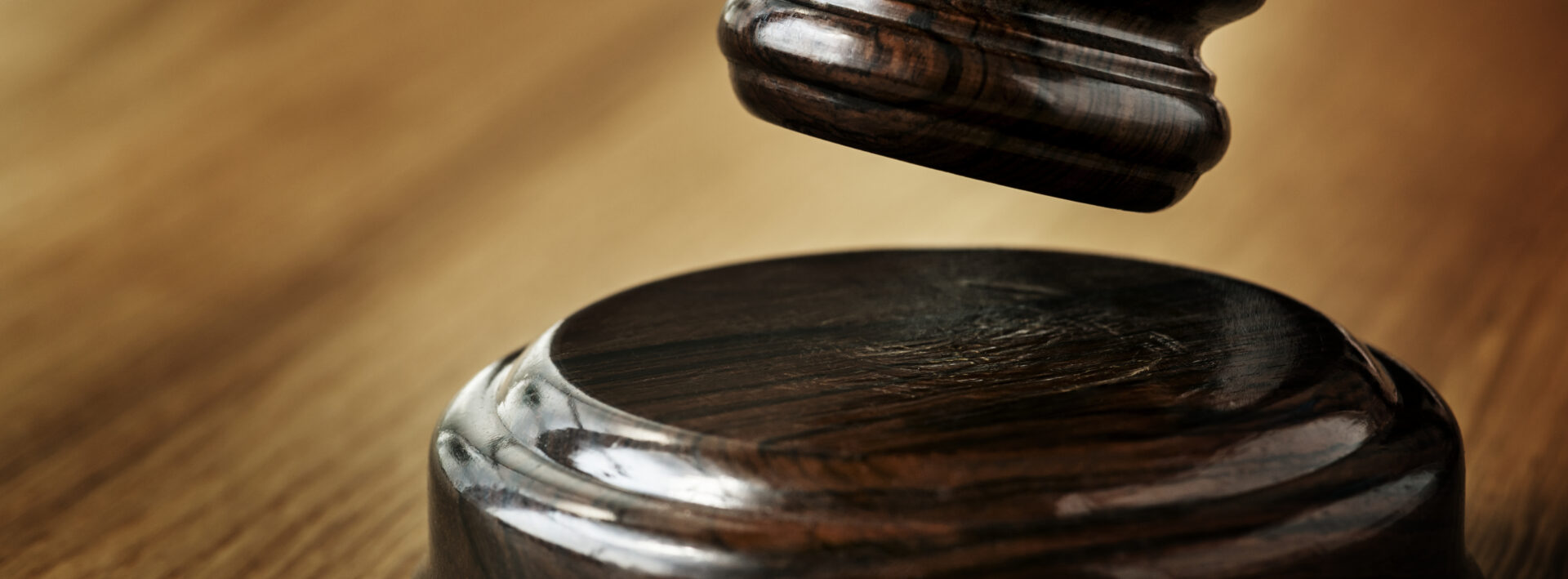 closeup gavel judgement concept
